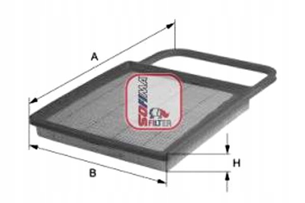 фото №1, Sofima фильтр воздуха fiat doblo opel combo combo