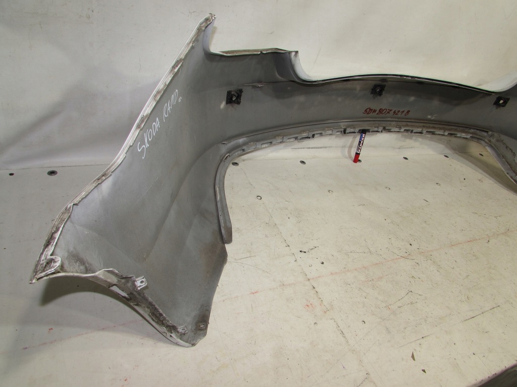 фото №8, Skoda rapid liftback бампер задня задній 5jh807421b