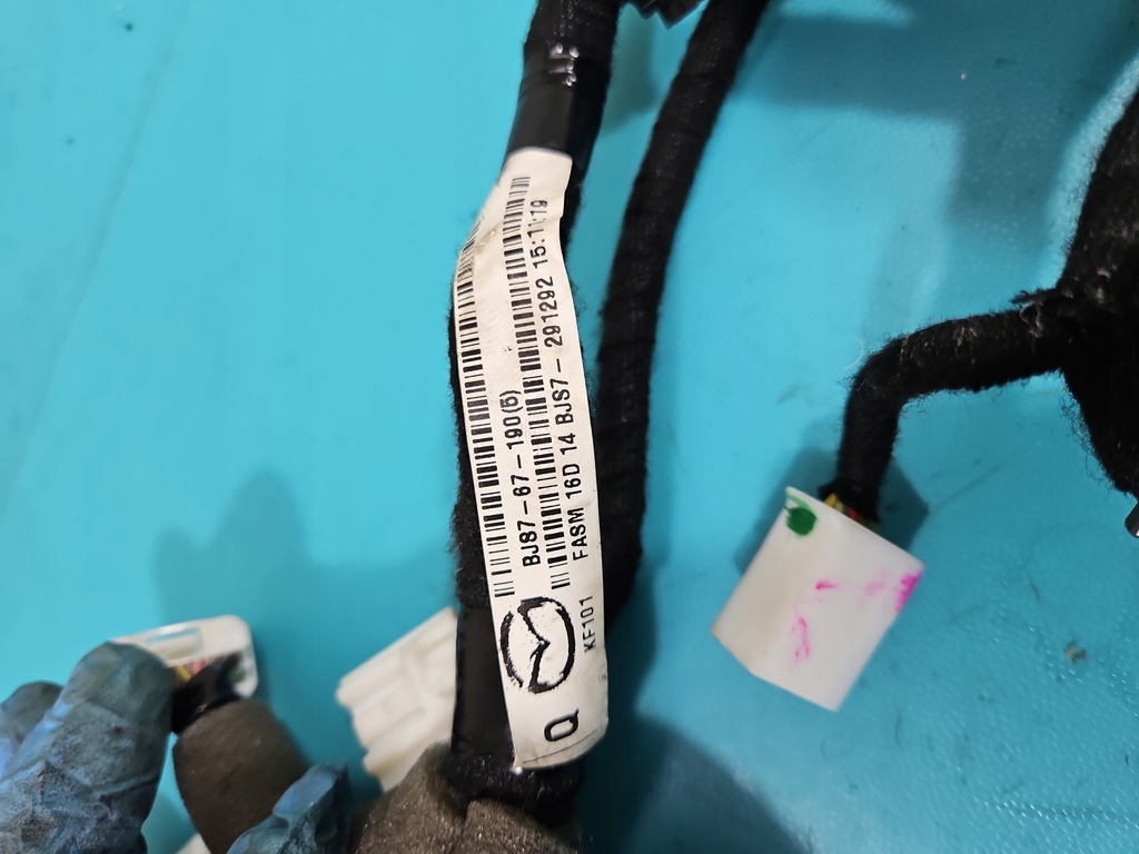 фото №7, Электропроводка жгут дверь перед левых mazda 3 iii bm 13-18 bjs767-190