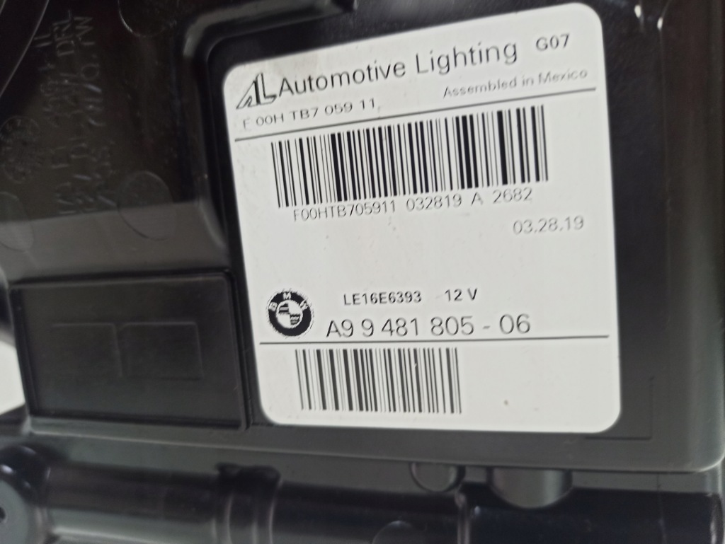 фото №16, Фара laser лівий bmw x7 g07 a9 9481805-06