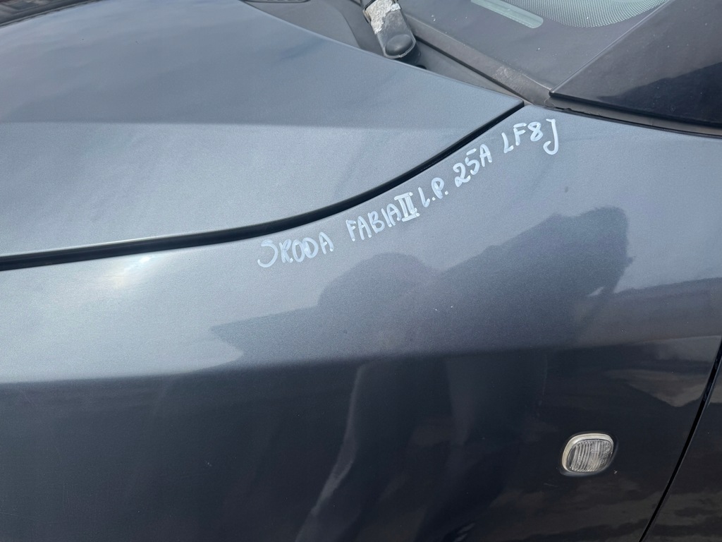 фото №7, Skoda fabia ii крыло левый перед передний lf8j