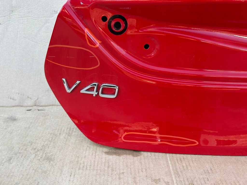 фото №2, Крышка багажника задняя volvo v40 rdesign без оснащения