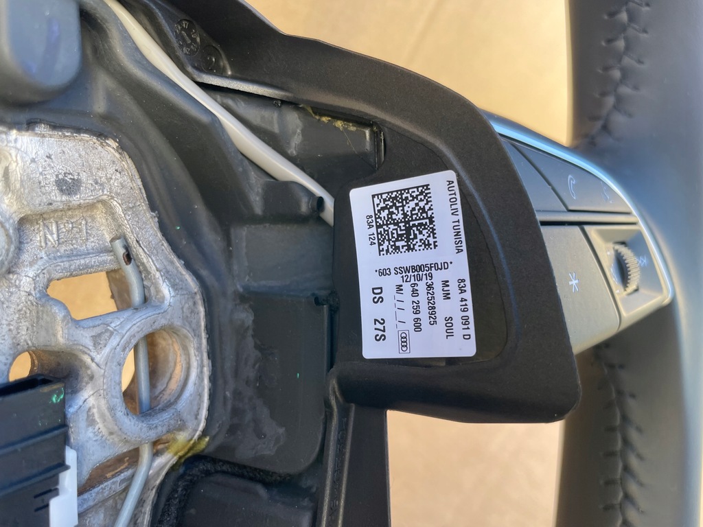 фото №6, Повітропровід audi q3 lift 83a419091d шкіра nowa оригінал