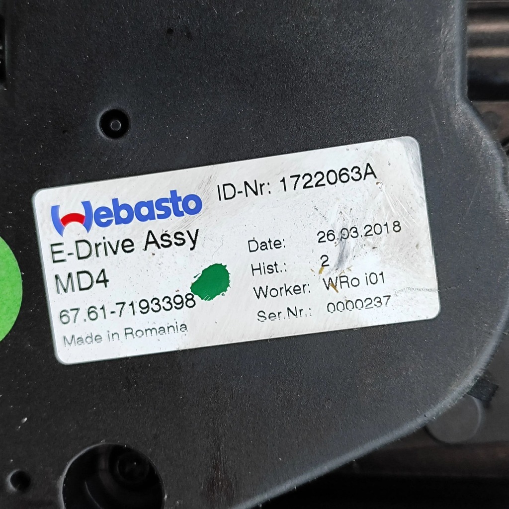 фото №7, Bmw i3 2018 стеля