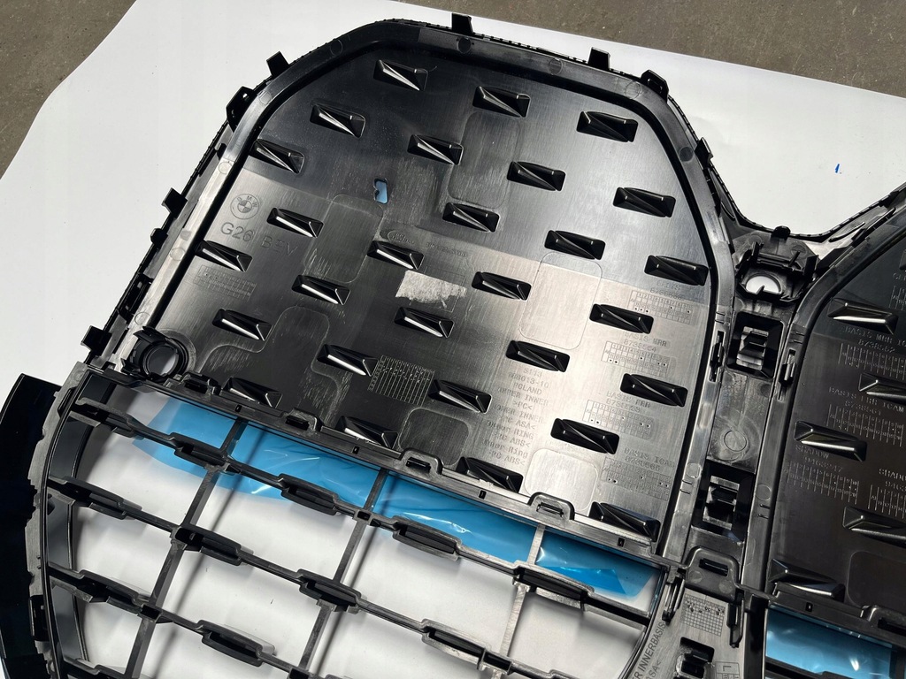 фото №11, Bmw seria 4 g26 coupe решётка решётка радиатора решётка радиатора чёрно szary камера 873856601