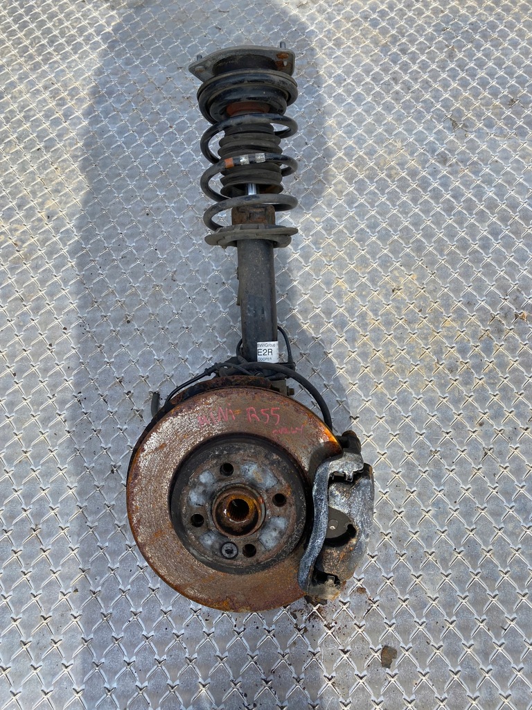 фото №2, Mini cooper r55 r56 амортизационная стойка поворотный кулак правый перед