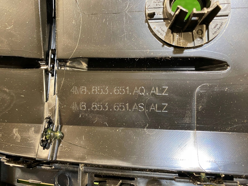 фото №14, Audi q8 4m8 решётка радиатора решётка радиатора бампера перед передняя 4m8853651aq