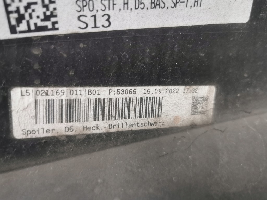 фото №11, Бампер задняя audi a8 4n0 d5 lift 21 оригинальный номер 6xpdc 4n0807511f