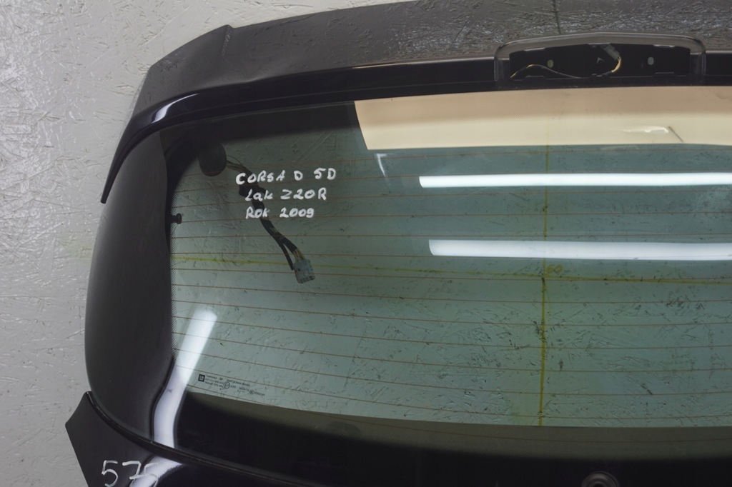 фото №5, Кришка багажника багажника задня opel corsa d 5d z20r