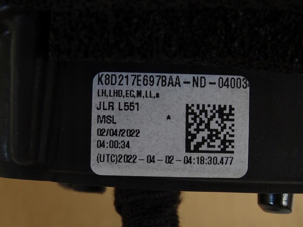 фото №14, Оригинальный каркас зеркало левая 5+3 pin new evoque l551 2019- lr134600