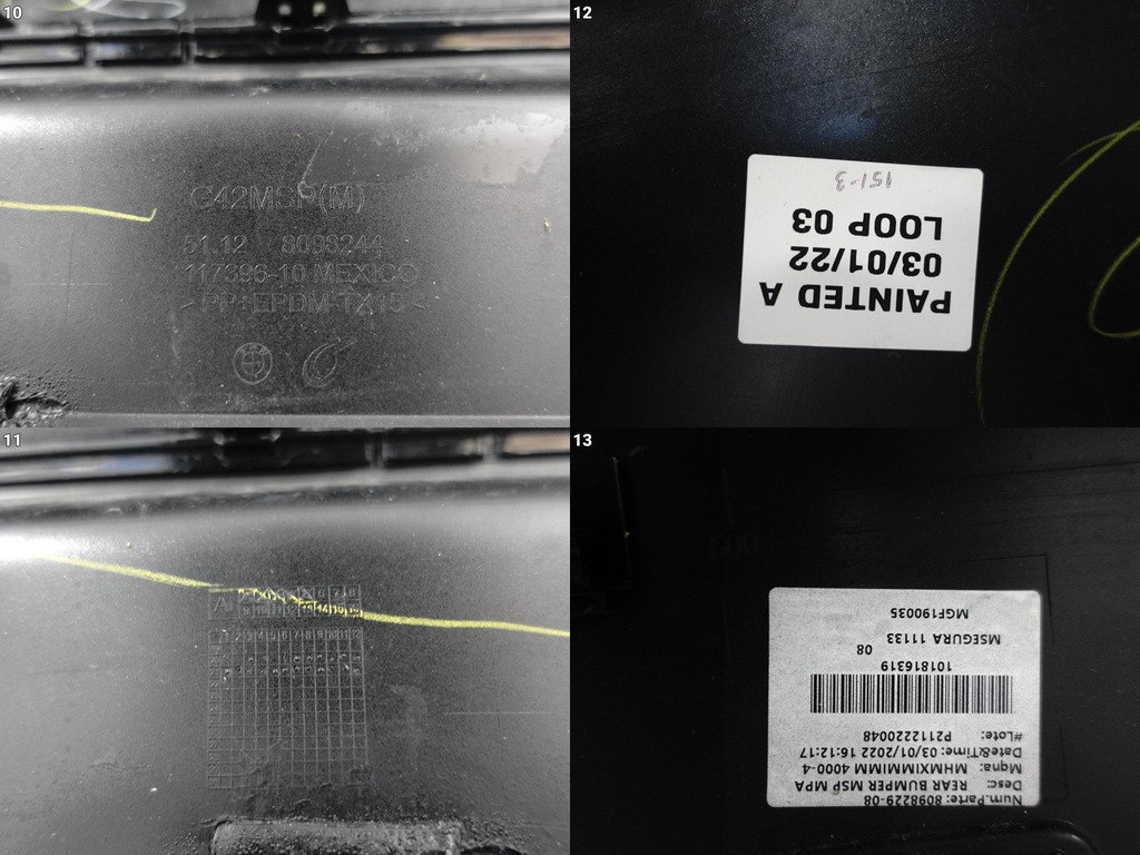 фото №11, Bmw 2 g42 coupe m-pakiet performance 22- бампер спойлер молдинг задняя pdc