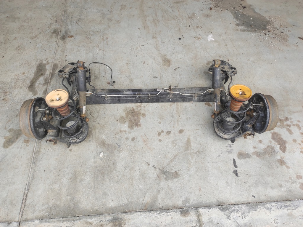 фото №8, Oś ось балка подвеска задняя renault express ii 2