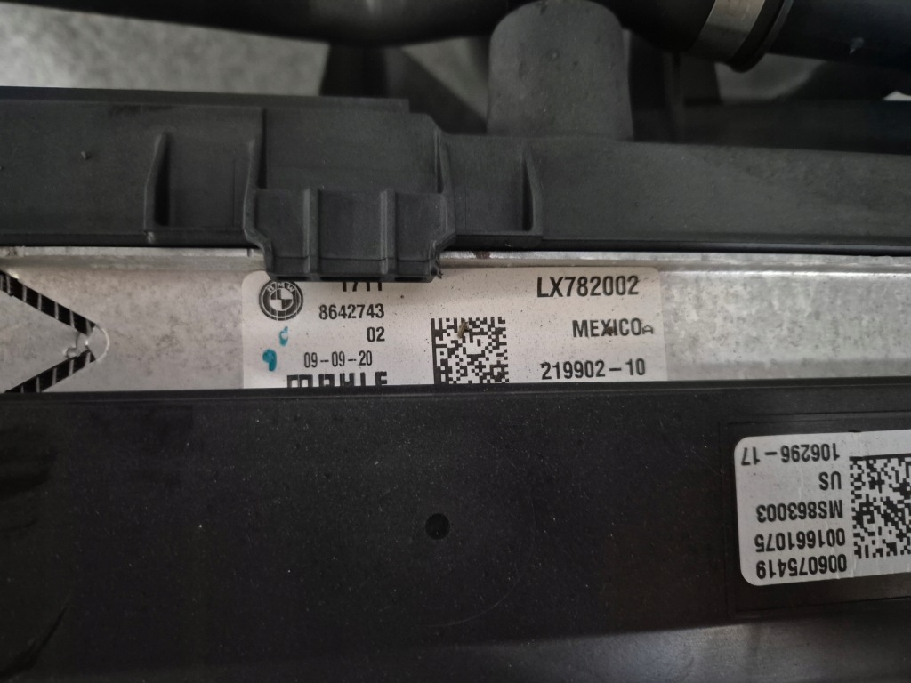 Радиатор радиатор воды вентилятор комплект bmw x3 g01 x4 g02 бензин европа Киев