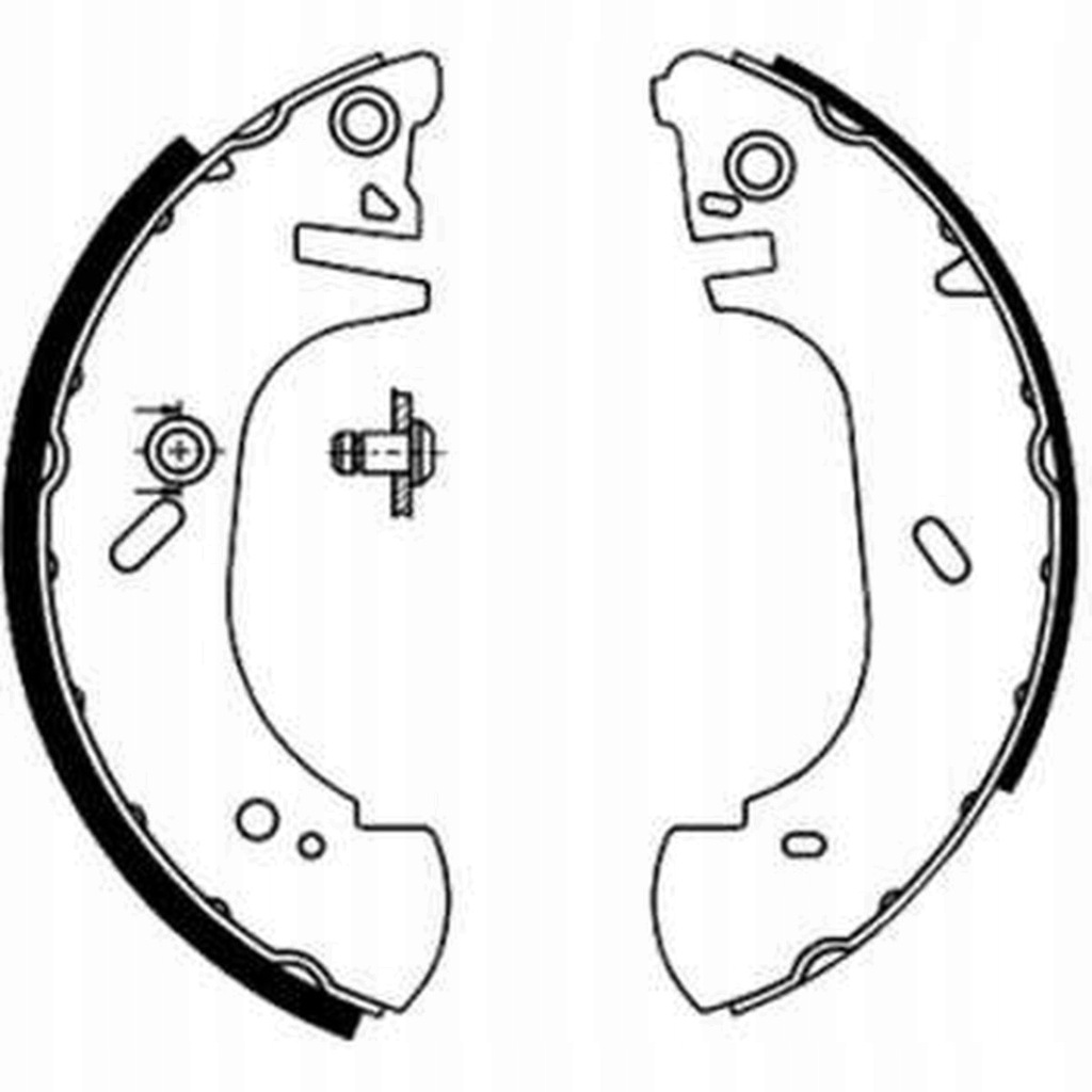 фото №1, Тормозные колодки ham. задняя ford transit ford transit 88-00