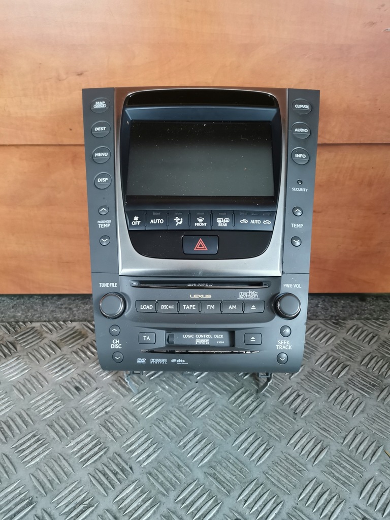 фото №6, Lexus gs 300 iii оригинальный номер радио заводской навигация 86111-53070