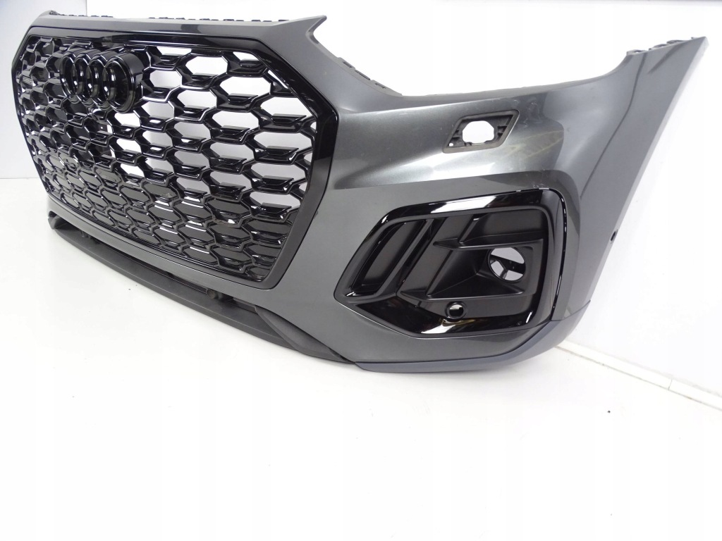 Бампер передний audi q5 80a lift s-line + решётка радиатора Недорого