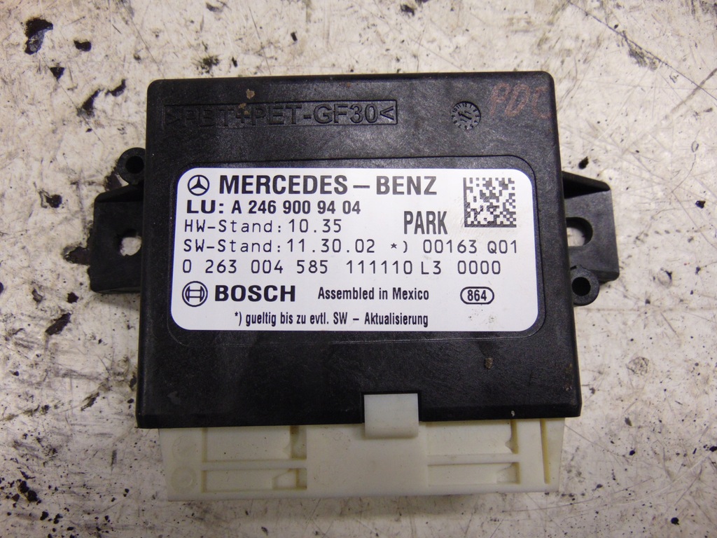 фото №1, Модуль pdc mercedes b klasa w246 europa