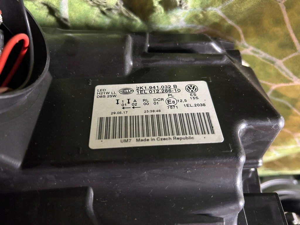 фото №14, Комплект лампа vw caddy lift bi ксенон led 2k1941032b 2k1941032b 2k1941031b