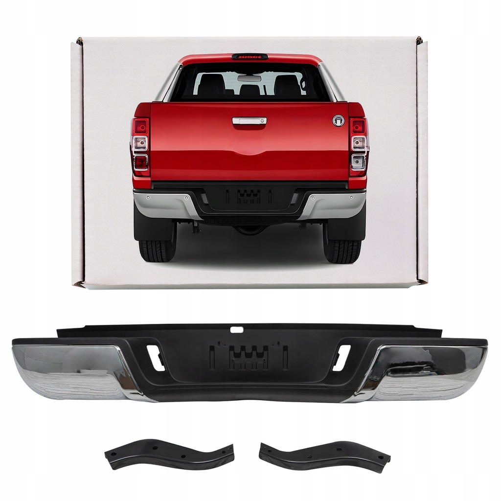 фото №1, Ford ranger t6 2011-2022 бампер задній хром