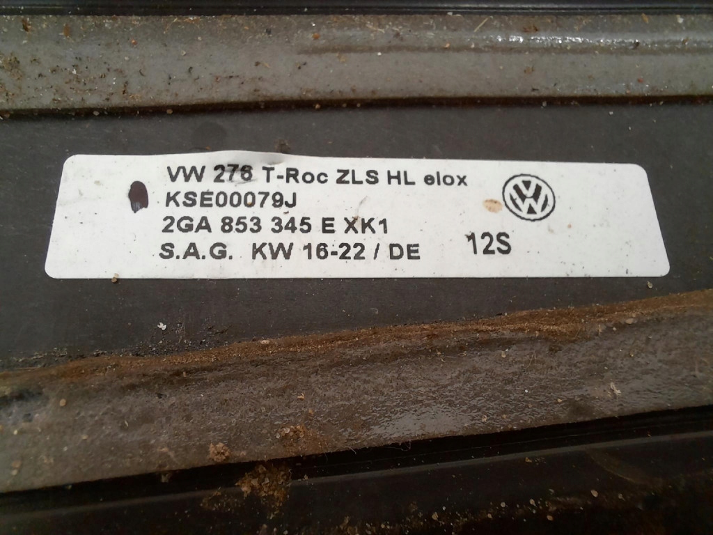 фото №7, Volkswagen t-roc 17- молдинг крила задня лівий góra 2ga853345e