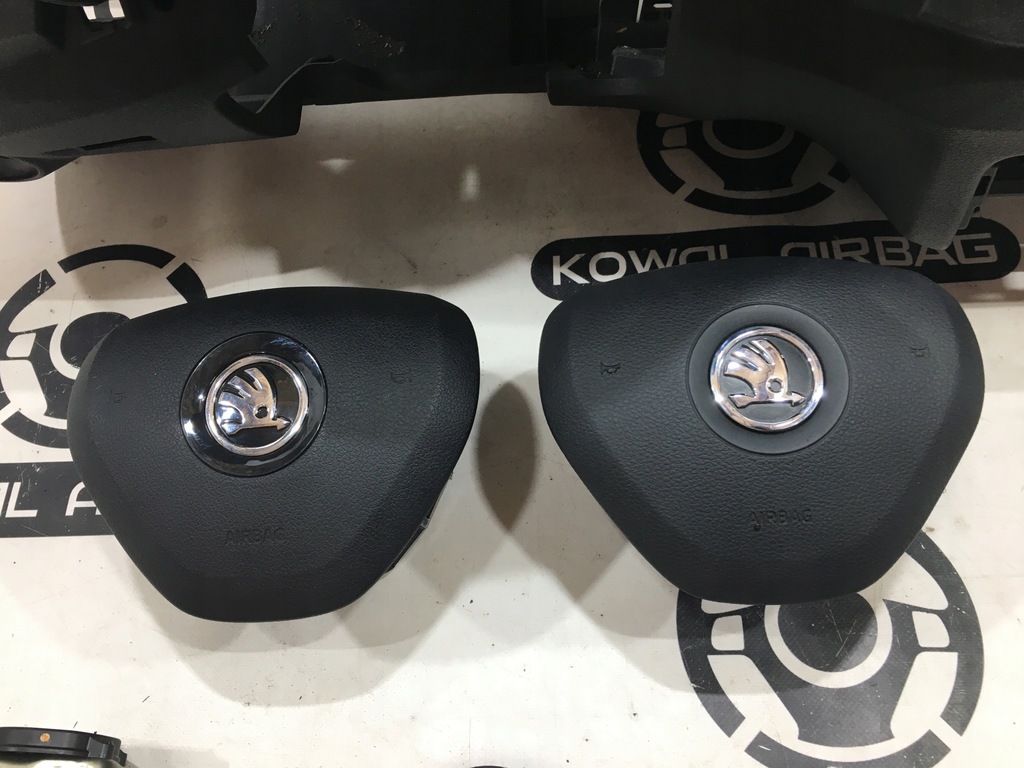 фото №6, Skoda fabia 3 iii приборная панель консоль подушка безопасности подушки безопасности ремни оригинал демонтаж