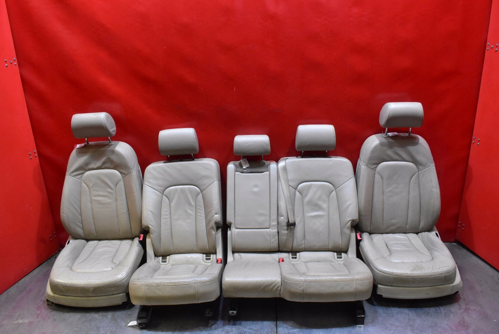 фото №6, Сиденье сиденья комплект обшивка обшивки кожаный eu audi q7 4l 05-09