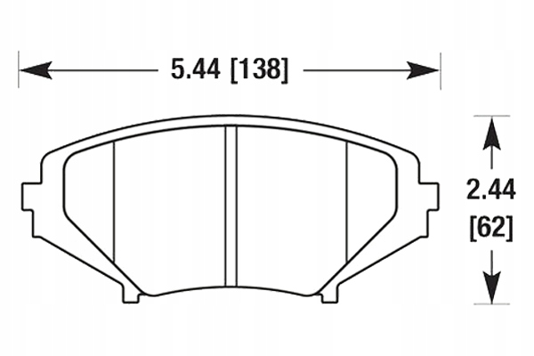 фото №2, Тормозные колодки hawk hps 5.0 перед mazda rx-8