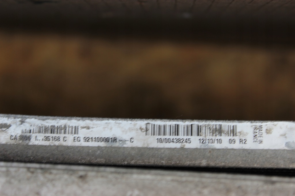 фото №10, Pas перед передній вентилятор renault grand scenic iii 2009r- 1.5 dci