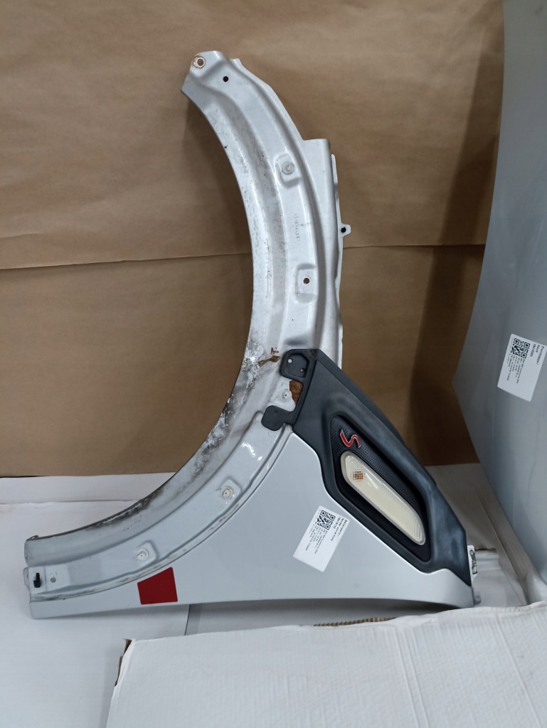 фото №13, Перед mini countryman r60 капот бампер крылья b12 crystal silver w цвет