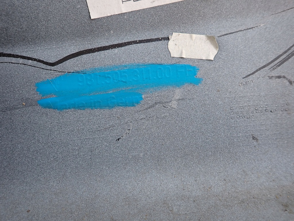 фото №9, Porsche boxster cayman 981 бампер перед передній 98150531100fff