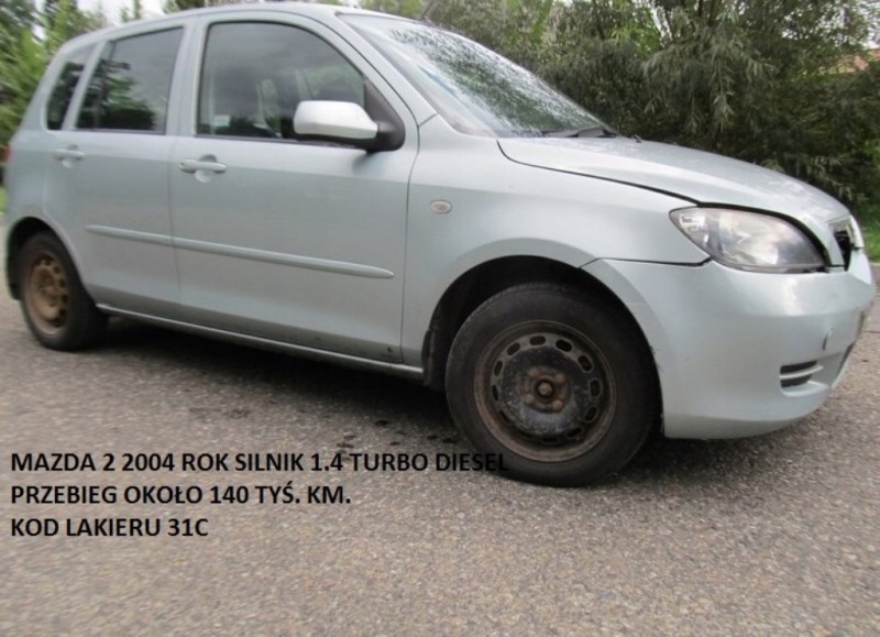 фото №9, Mazda2 mazda 2 dy 02- бортовий комп'ютер 1.4 набір імобілайзер замок запалювання замки ecu