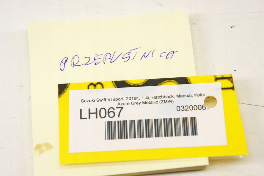 фото №6, Lh067 suzuki swift vi mk8 1.4i дроссельная заслонка 76m0