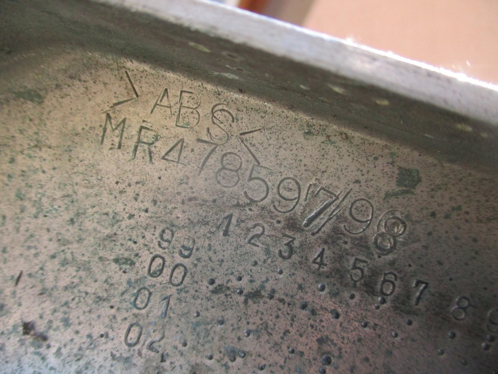 фото №5, Решітка радіатора решітка радіатора радіатор pajero i 1 98-00 mr478597