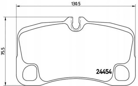 фото №2, Гальмівні колодки гальмівні brembo p 65 013