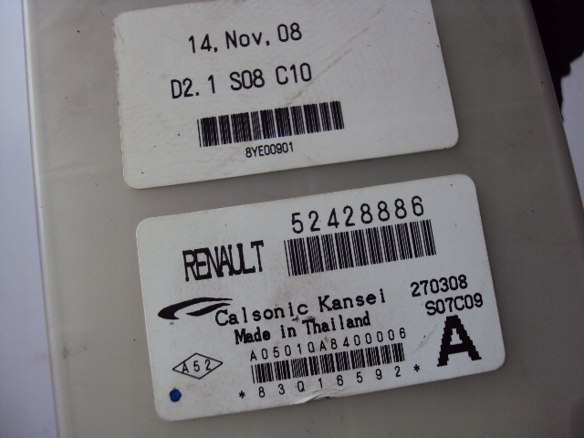 фото №4, Модуль кондиціонера renault laguna iii coupe 08 r