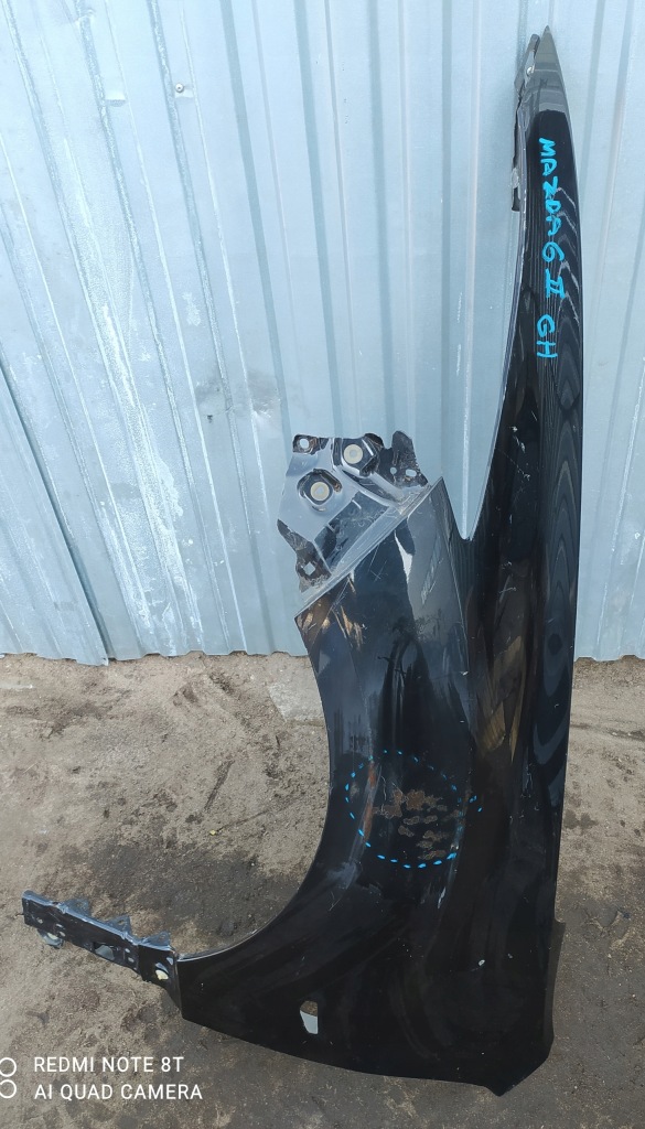 фото №1, Крила лівий mazda 6 ii 2 07-12 gh lift giełda pń