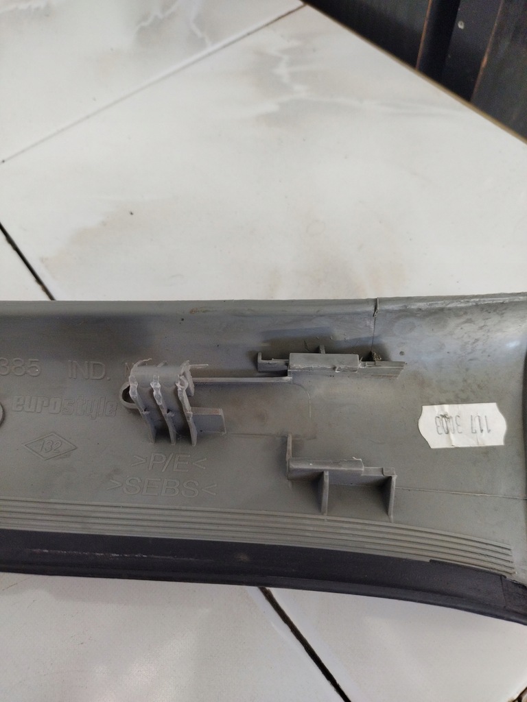 фото №6, Захист стійка скло лівий перед renault clio ii lift 7700432772 7700849385