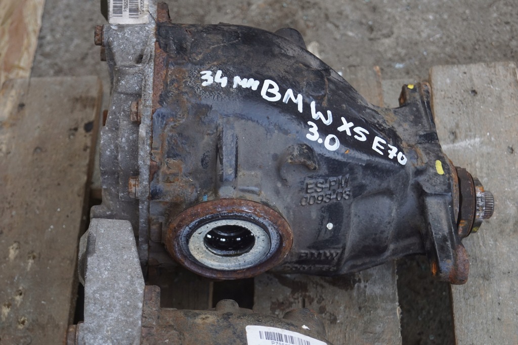 фото №12, Міст диференціал задня bmw x5 e70 7552527 3.0d 34mm