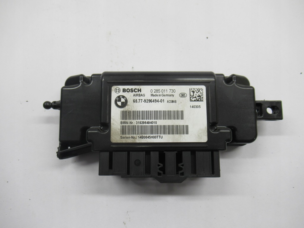 фото №1, Bmw f20 f30 модуль блок управления подушка безопасности 9296494