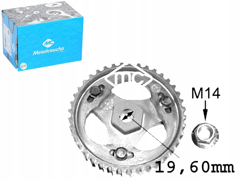 фото №1, Колесо зубчатое насоса впрыска metalcaucho