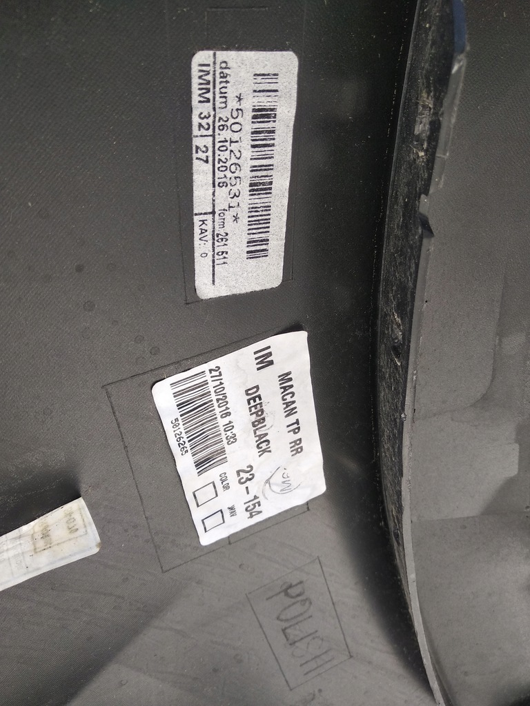 фото №12, Porsche macan 95b бампер задний задняя