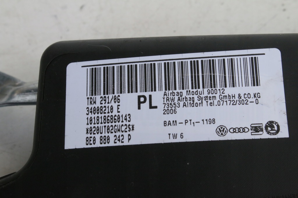 фото №6, Подушка сидіння права audi a4 b7