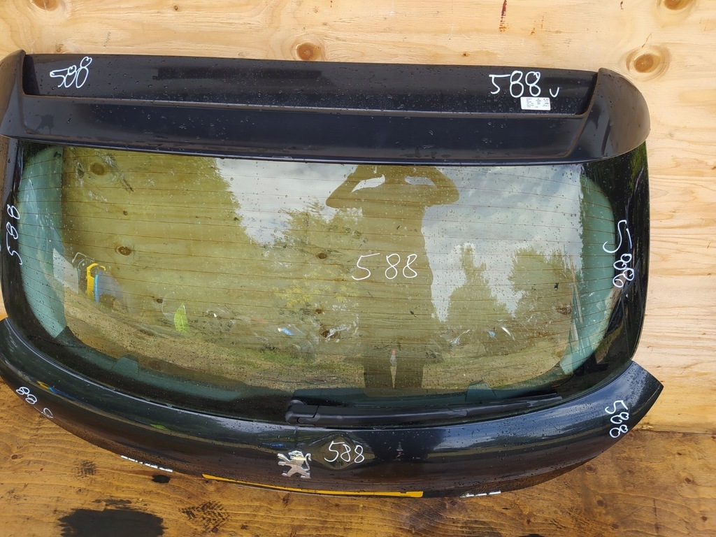 фото №6, Peugeot 207 i hb кришка багажника задня exld