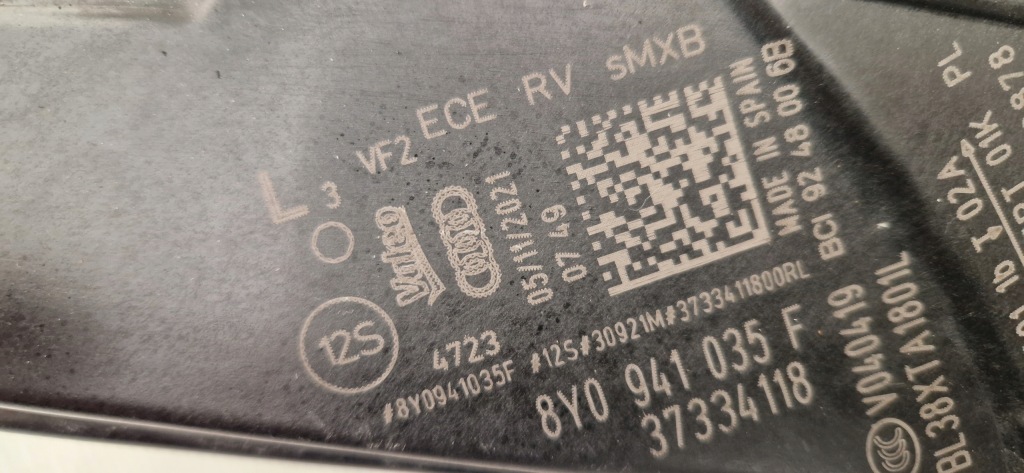 фото №7, Audi a3 rs3 full led matrix kompletny лампа передняя левая