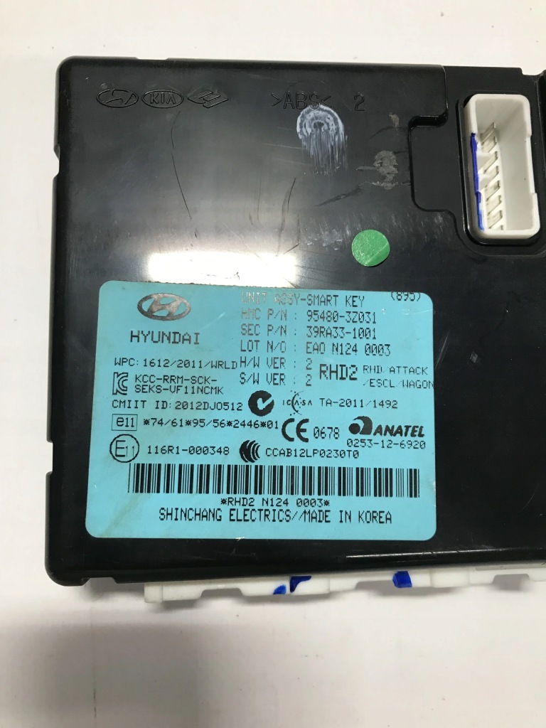 фото №2, Модуль блок управления smart key hyundai i40 vf 11-