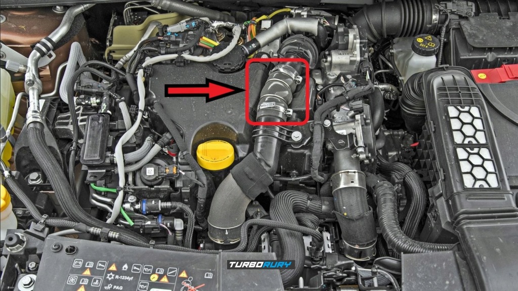 фото №7, Труба пабтрубок  turbo renault clio v kadjar iii 1.5 dci