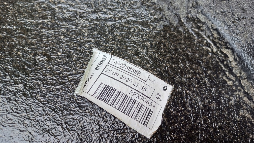 фото №6, Renault clio v коврик обшивка 749025858r