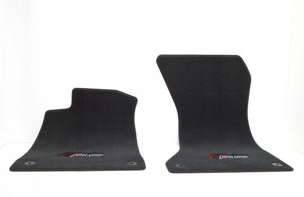 фото №5, Коврики напольные чёрный красный audi rs4 avant 8w 2018 оригинальный