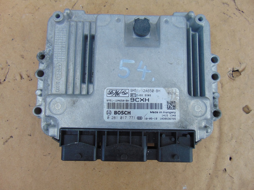 фото №1, Бортовий комп'ютер двигуна focus mk2 lift 1.6 tdci