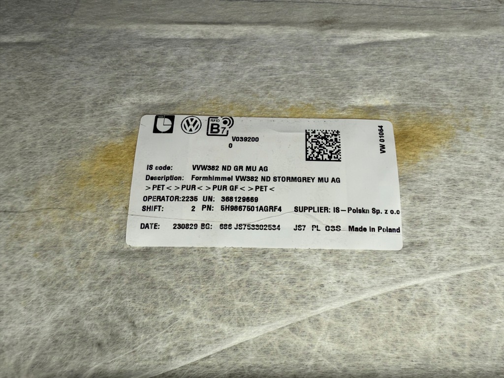 фото №5, Vw golf 8 viii variant kombi потолок потолок 5h9867501ag idealna !